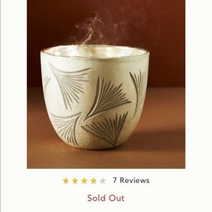 Anthropologie candle - Whiskey & Birch